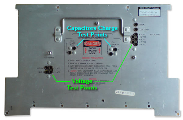 PSU Voltage Test Points